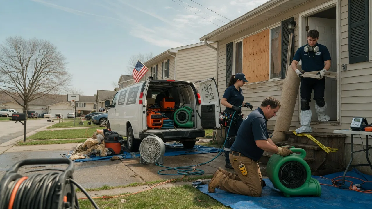 Water Damage Restoration in Holmes, PA near me